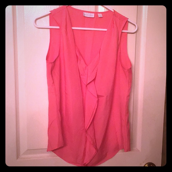 New York & Company Tops - Women’s blouse with ruffle front